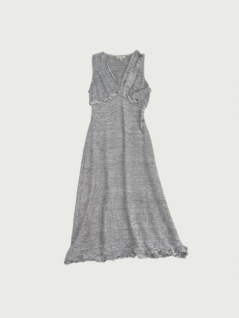 Max Studio Striped Midi Dress